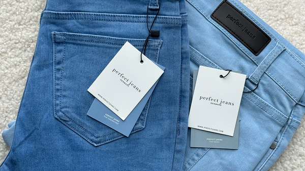 Vaskeinstruksjoner for Perfect Jeans